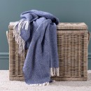Woolrest-100-Pure-New-Zealand-Wool-Herringbone-Throw Sale