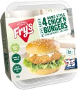 NEW-Frys-Home-Style-Plant-Based-Chickn-Burgers-320g Sale