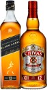 Johnnie-Walker-Black-Label-Blended-Scotch-Whisky-or-Chivas-Regal-12yo-Blended-Scotch-Whisky-1L Sale