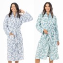 Eden-Emma-Floral-Plush-34-Bathrobe Sale