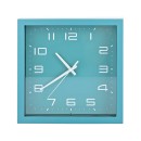 Home-Co-Theo-Square-Wall-Clock-Blue Sale