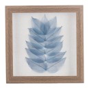 Gracious-Living-3D-Leaf-Wall-Art-Blue Sale