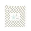 Hush-Kids-Gingham-Flannelette-Sheet-Set-Grey Sale