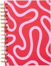 WHSmith-A5-Pink-Swirl-Notebook Sale