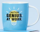 Caution-Genius-at-Work-Mug Sale
