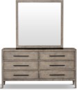 Redbridge-6-Drawer-Dresser-with-Mirror Sale