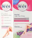 Veet-Pure-Hair-Removal-Cream-Legs-Body-for-Normal-Skin-100ml-or-Easy-Gelwax-Strips-Skin-150ml Sale