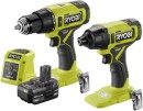 Ryobi-One-18V-Hammer-Drill-Impact-Driver-Kit Sale