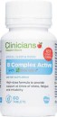Clinicians-B-Complex-Active-Tablets-60s Sale
