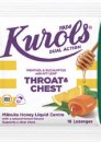 Kurols-Dual-Action-Lozenges-Honey-Lemon-16s Sale