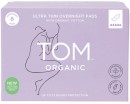 Tom-Organic-Overnight-Pads-with-Organic-Cotton-8-Pack Sale