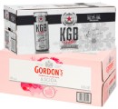 KGB-Vodka-Lemon-Ice-7-or-Gordons-Premium-Pink-Gin-Soda-4-18-x-250mL-Cans Sale