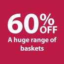 60-off-A-Huge-Range-of-Baskets Sale