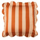 Marlo-Bonnie-Stripe-Rust-Cushion Sale