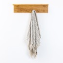 Home-Co-Lincoln-Light-Blue-Check-Throw Sale