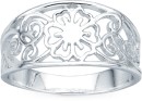 Sterling-Silver-Filigree-Flower-Ring Sale