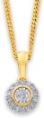 9ct-Diamond-Circle-Pendant Sale
