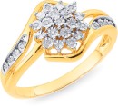 9ct-Diamond-Ring Sale