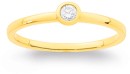 10ct-Element-Lab-Diamond-Round-Rubover-Band Sale