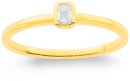 10ct-Element-Lab-Diamond-Emerald-Rubover-Band Sale