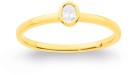 10ct-Element-Lab-Diamond-Oval-Rubover-Band Sale