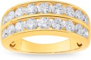 10ct-Element-Lab-Diamond-2-Row-Ring Sale