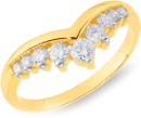 10ct-Element-Lab-Diamond-V-Shape-Band Sale