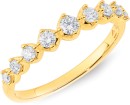 10ct-Element-Lab-Diamond-Band Sale