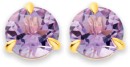 9ct-Amethyst-65mm-Studs Sale