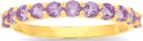 9ct-Amethyst-Fine-Band Sale