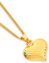 9ct-Patterned-Heart-Pendant Sale