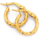9ct-14mm-Hoop-Earrings Sale