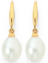 9ct-8mm-Freshwater-Pearl-Teardrop-Earrings Sale
