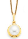 9ct-Freshwater-Pearl-Pendant-in-9ct-Yellow-Gold Sale