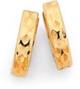 9ct-12mm-Diamond-Cut-Huggie-Earrings Sale