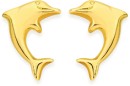 9ct-Dolphin-Stud-Earrings Sale
