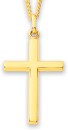 9ct-22mm-Plain-Cross-Pendant Sale