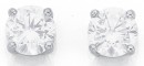 9ct-Cubic-Zirconia-Stud-Earrings Sale