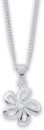 Sterling-Silver-Cubic-Zirconia-Flower-Pendant Sale