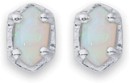Sterling-Silver-Created-Opal-Studs Sale