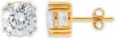 9ct-Cubic-Zirconia-Gents-Studs Sale