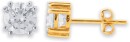 9ct-8mm-Cubic-Zirconia-Gents-Studs Sale