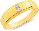 9ct-Diamond-Gents-Ring Sale