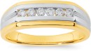 9ct-Diamond-Gents-Signet-Ring Sale