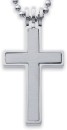 Stainless-Steel-Matte-Centre-Plain-Gents-Cross Sale