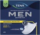 Tena-Mens-Confidence-Pads-Level-2-Medium-Protection-10-Pack Sale