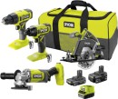 Ryobi-ONE-18V-4-Pce-Combo-Kit Sale