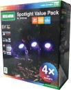 Holman-12W-LED-RGB-Spotlight-Value-Pack-Pack-of-4 Sale