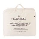 Fieldcrest-1800gsm-Duck-Feather-Mattress-Topper Sale