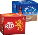 Lion-Red-Speights-Gold-Medal-Ale-or-Waikato-Draught-Bottles-or-Cans-12-Pack Sale